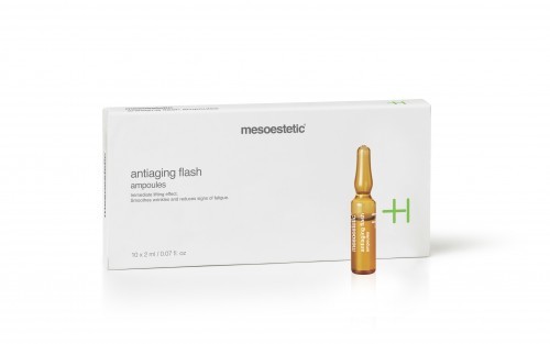 caja ampollas antiaging flash